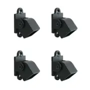 FORTRESS Fe26 Cable Rail 1 In. Black Sand Adjustable Stair Corner Bracket