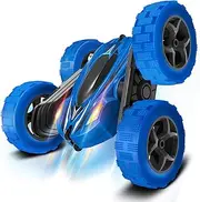 Remote Control Car RC Cars - Drift High Speed Off Road Stunt Truck, Race Toy with 2 Rechargeable Batteries, 4 Wheel Drive, Cool Birthday Gifts for Boys Ages 6+ Year Old Kids Toys