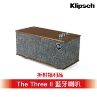 在飛比找蝦皮商城優惠-【Klipsch】 The Three II 藍牙喇叭-拆封