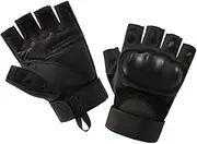 [JUMPLAWN] 1Pair Unisex Half Finger Sports Gloves for Bicycling Ergonomic Design Portable Riding Gloves for Outdoor Activities Durable and Comfortable Fit Present for Friends