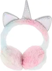BESPORTBLE Unicorn Earmuffs Earmuffs for Girls Comfortable Ear Bicycle Ear Protection Headband with Animal Ears Warm Ear Cuff Windproof Ear Cover Warmer Plush Child Gentle, As Shown, 22.5X18cm
