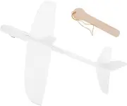 Toyvian Handicrafts Toy Wooden Airplane Kit Build Your Own Glider Plane for Boys and Girls School Projects