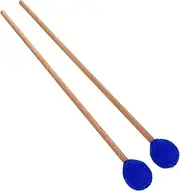 HANABASS Replace Worn Out Mallets 2 Pack Marimba Mallet Maple Handle Soft Yarn Head for Glockenspiel