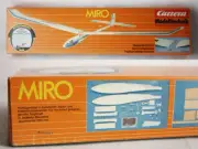 ULTRA RARE VINTAGE 80'S CARRERA MODELLTECHNIK MIRO PLANE FREEFLIGHT GERMANY NEW