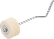 JOINPAYA Drum Accessory Bass Drum Hammer Weighted Step-on Pedal Metal and Felt Construction