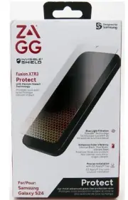 ZAGG InvisibleShield XTR3 Screen Protector For Samsung Galaxy S24 New
