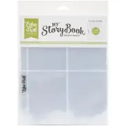 Echo Park Paper My Story Book Album Pocket Pages 6"X8" 10/Pkg-(4) 3"X4 (3Pk)