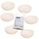 Melting Dish Crucibles For Silver & Gold 40 Dwt 2-1/4" Dishes 6 Pcs & Borax 3 Oz