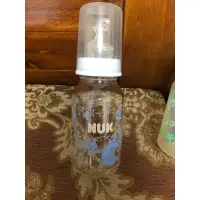 在飛比找蝦皮購物優惠-《二手商品》NUK 125ml標準玻璃奶瓶/nac nac 