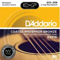 在飛比找蝦皮購物優惠-D'Addario 民謠吉他弦 EXP15 (12-56 紅