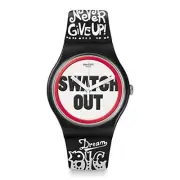 SWATCH Watch SWATCH OUT New Gent LISTEN TO ME SUOB160 NEW