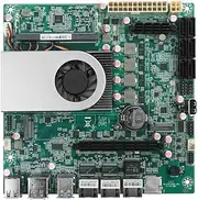 HKUXZR 1 * 10G 2*i226-V 2.5G 3LAN Intel Low Power N150 NAS Motherboard 6-Bay 6*SATA3.0 2*M.2 NVMe 1*DDR5 Soft Router Firewall ITX Mainboard