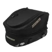 Waterproof Motorcycle Luggage Tail Bag Rear Seat Back Bags Helmet Pack Black