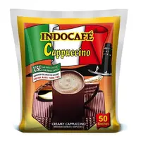 在飛比找蝦皮購物優惠-INDOCAFE CAPPUCCINO 卡布奇諾三合一咖啡(