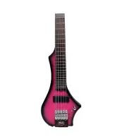 Short Scale Bass 5 string Scale 22" Travel Bass FingyBass B-Style