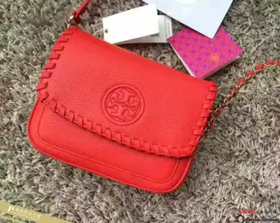 雅格時尚精品代購TORY BURCH 美國輕奢時尚 馬里奧編織 鍊條肩背包 斜背包 美國代購 三期零利率