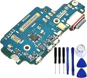 Galaxy S22 Ultra 5G USB Charging Port Flex Cable Replacement SM-S908U Type C Charger Dock Board Flex Cable Connector for Samsung S22 Ultra S908U1 Port Flex Cable Repair Part with Tools (SM-S908U)