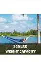 BH-400W5CA 40" Wide Hammock w/Hand-Woven Rope Loops & Hanging Ropes, Outdoor,...