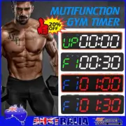 Fitness Gym Timer Clock Intermittent Exercise Stopwatch Count Down TrainingClock