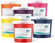 Premium Plastisol Screen Printing Ink - High Viscosity, Creamy Consistency, Bold Colours for Fabric - Ideal for T-Shirts, Hoodies & Textiles