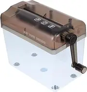 Operitacx Desktop Hand Shredder for Paper Mini Manual Paper Cutter Portable Hand Crank Shredder for Use Safe Material for Bills and Documents