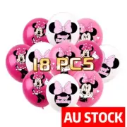 18pcs cartoon Mouse Birthday Party Supplies for Minnie decro, Mouse Theme Favor！