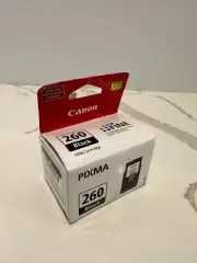 Canon PG-260 Single Ink Cartridge - Black (3707C005)