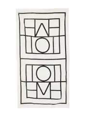 [Toteme] Toteme-Telo Da Mare Con Logo Jacquard-Donna OS