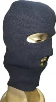 Halloween Popstar trendy black ski mask pop unisex kids cosplay Knitted