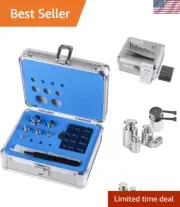 Certificated F1 Scale Calibration Weight Kit Set 21 pcs 1mg-100g Stainless St...