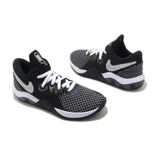 Nike 籃球鞋 Renew Elevate II 男鞋 輕量 舒適 支撐 避震 包覆 球鞋 黑白 CW3406004