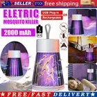 Electric LED Mosquito Catcher Lamp Light Insect Killer Fly Bug Zapper Trap AU