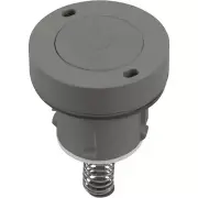 521412 Cleaning Head, A & A Manufacturing Style I, Hi-Flow, Gray