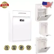 XL Large Wall-Mount Mailbox with Combination Lock – Secure and Durable Design
