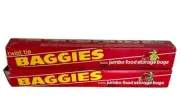 2 Boxes Vtg Twist Tie BAGGIES~Jumbo Food Storage Bags~Colgate-Palmolive Co~NOS