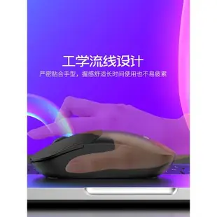 德意龍無線鼠標電競辦公筆記本電腦臺式通用女生適用華碩聯想電腦