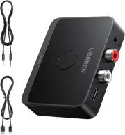 UGREEN Bluetooth 6.0 Audio Adapter Stereo System with LDAC Hi-Res Audio, Gold St