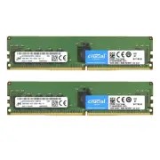 Crucial 32GB (2X 16GB) DDR4 2933MHz PC4-23400 ECC Registered Server RDIMM Memory