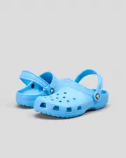 [Crocs] Crocs Girls' Kids' Classic Clogs Shoes in Venetian Blue 0 Venetian Blue