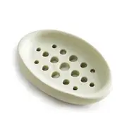 4Pcs Travel Silica Gel Bath Soap Holder Dish Box Bathroom Organizer Case Storage Rack Container