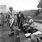 Cleveland Browns Otto Graham 1955 Old NFL Football Photo 2