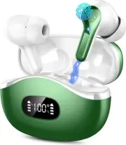 Wireless Earbuds, Bluetooth Headphones 5.4 HiFi Stereo Ear buds with ENC...