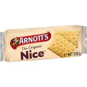 Arnott's Nice Plain Biscuits Biscuits 250g