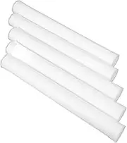 BESTYASH 5pcs Mailing Tubes with Caps Document Storage for Posters and Artwork Durable PP Construction Lightweight and Compact Design for