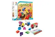 SmartGames Trucky 3 Wooden Skill-Building Puzzle Game Moving Trucks for Ages 3+