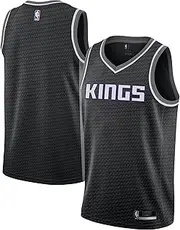 [Outerstuff] Sacramento Kings Black Kids Youth 8-20 Statement Edition Swingman Team Jersey