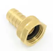 1pc 1/2" Hose ID, 3/4" GHT Female Barb Hose/Tubing Swivel MettleAir 126-8W