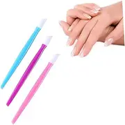 Ipetboom 30 Pack Nail Art Tools Set Cuticle Pusher Scraper Pusher Tool Stick Cleaner Ergonomic Design for Nail Care