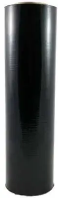 Patron Single Original Roll Black Plastic Film Pallet Shrink Wrap 18" 1500
