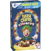 S'mores Cereal with Marshmallows Whole Grain Family Size 18.7 OZ